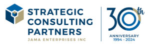 Strategic Consutling Partners 30th anniversary logo