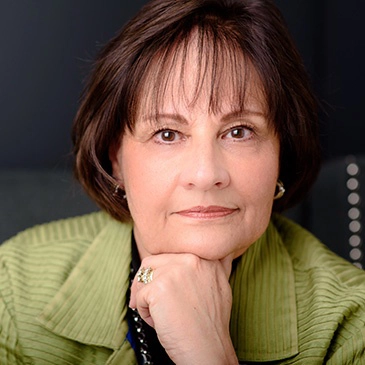 Linda Roszak Burton looking confident