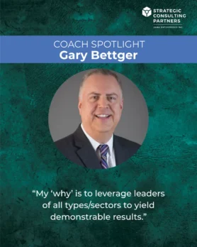 Coach Spotlight Gary Bettger with quote